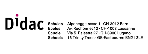DIDAC SCHULEN DIDAC SCHULEN
